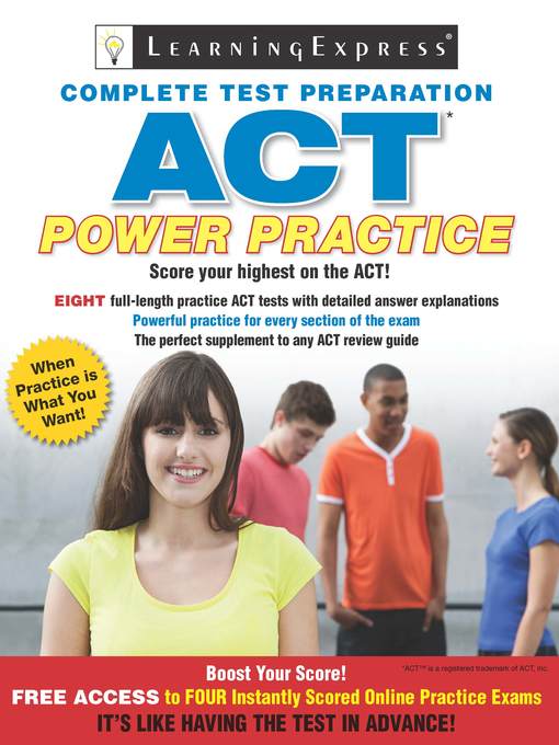 Title details for ACT by Learning Express, LLC - Available